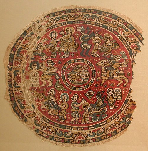 Roundel Illustrating Episodes from the Biblical Story of Joseph