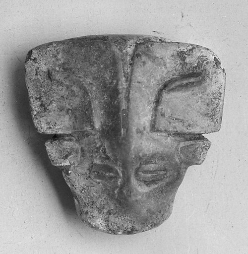 Plaque in the Shape of an Animal Head