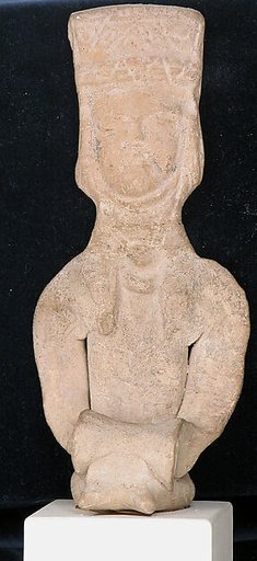 Figurine of a Seated Drum Player