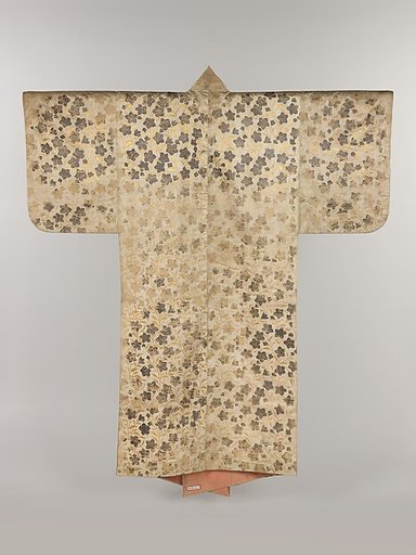 Noh Costume (Surihaku) with Chinese Bellflowers