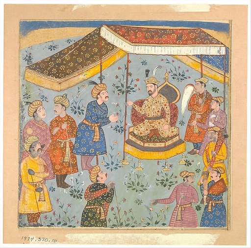 Reception of a Persian Ambassador by a Mughal Prince