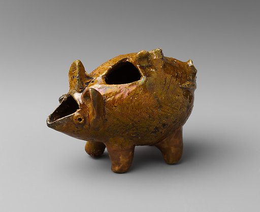 Quadruped Oil Lamp