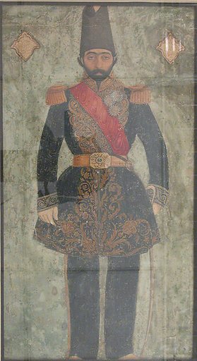 Portrait of Mirza Muhammad Ebrahim Khan Saham al-Mulk