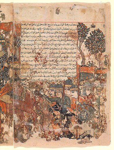 "Burzuya's Mission" Folio 5v, 6r from a Kalila Wa Dimna of Bidpai
