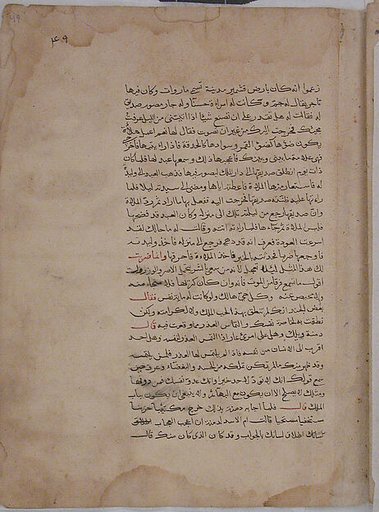Page of Calligraphy from a Kalila wa Dimna