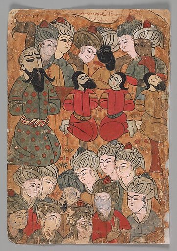 "The Execution of the Brahmins", Folio from a Kalila wa Dimna