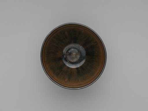 Tea Bowl with Hare’s-Fur Decoration