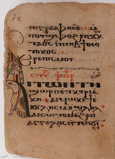 Coptic Manuscript