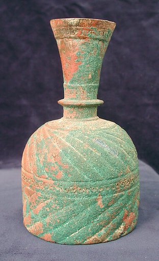 Bottle with Ribbed Design