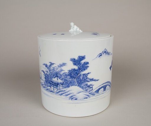 Water Jar with Lin Hejing (Lin Bu) and His Pet Crane