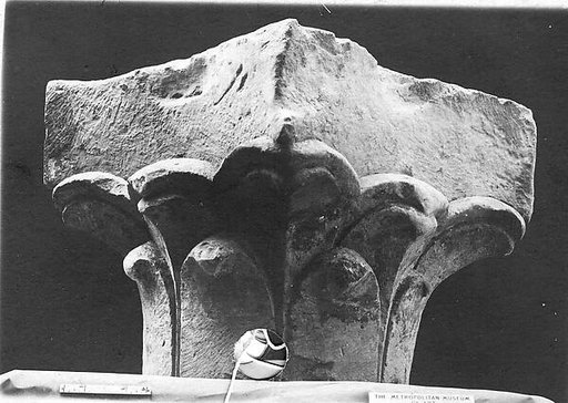 Capital from a Reused Pharaonic Block