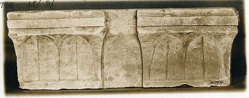 Capital with Palm Leaves