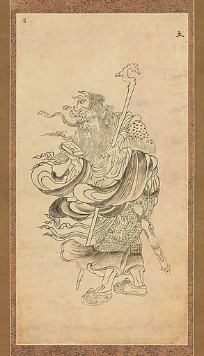 Iconographic Drawing of Saturn