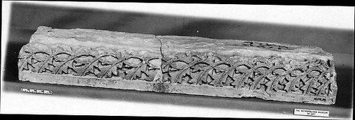Fragment of Molding with a Pattern of Leaves
