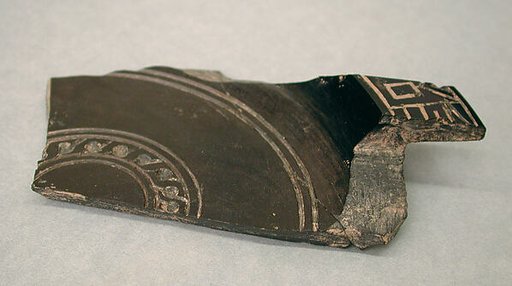 Fragment of a Plate