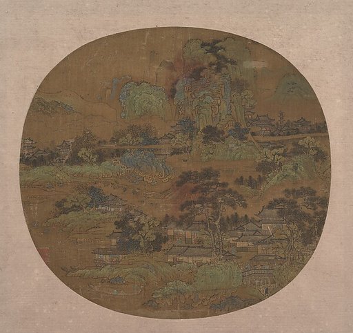 Village and Temples in Jiangnan