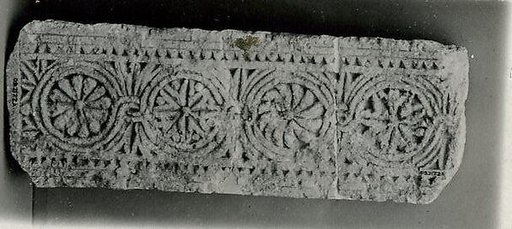 Fragment of a Frieze with Medallions