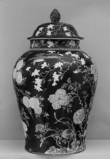 Jar with flowers