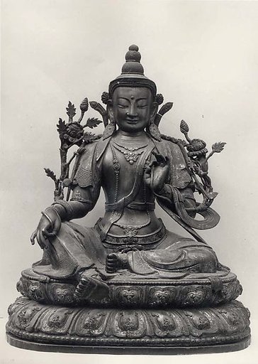 Figure on Lotus Throne