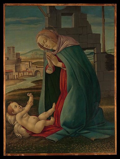 Madonna Adoring the Child