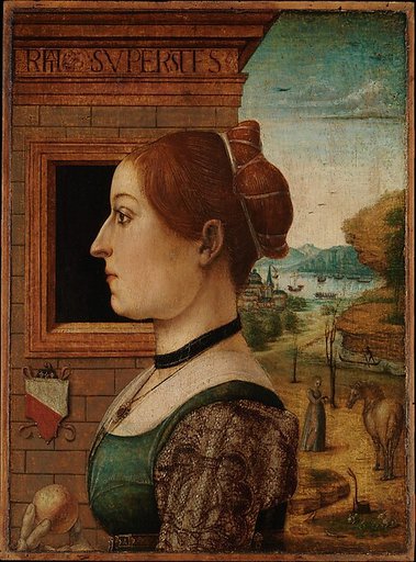 Portrait of a Woman, possibly Ginevra d'Antonio Lupari Gozzadini