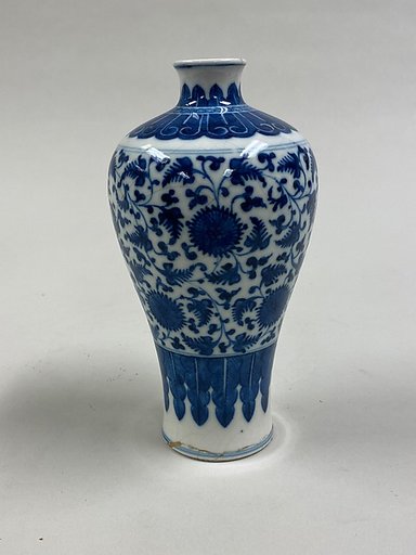 Meiping vase with floral scrolls