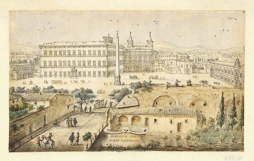 View of Lateran, Rome