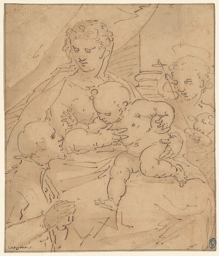 Madonna and Child with the Young Saint John the Baptist and a Donor