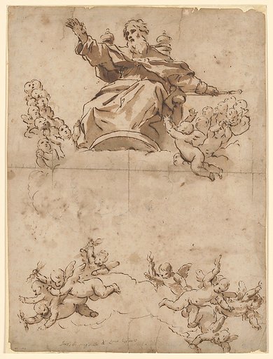 The Almighty with Angels