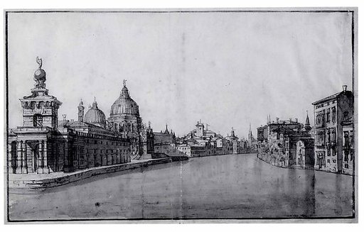The Entrance to the Grand Canal, with the Dogana da Mar and Santa Maria della Salute on the Left