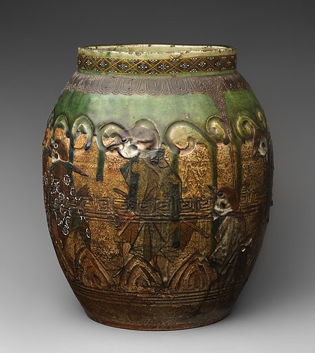 Large Pear-Shaped Jar