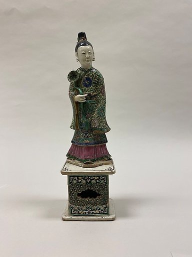 Figure of He Xiangu, one of the Eight Immortals