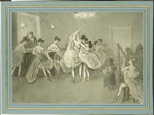 Women Dancing in a Brothel