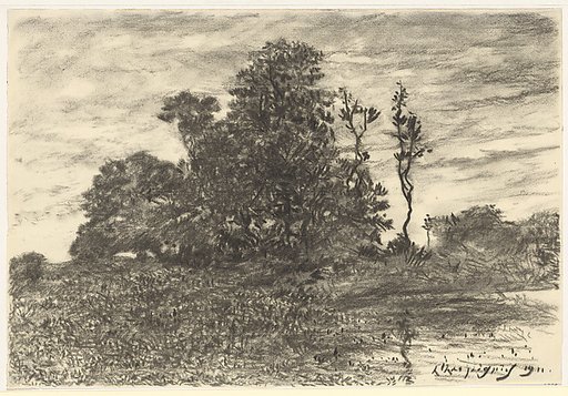 The Pond at Les Luneaux, Allier