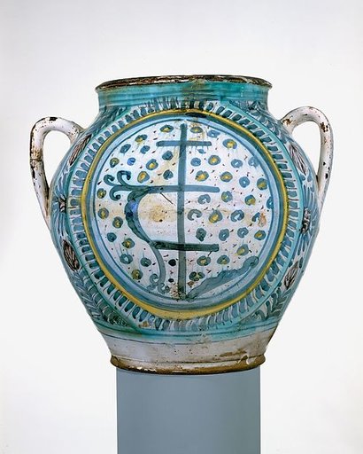 Apothecary jar (orciuolo)