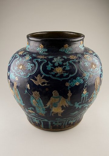 Jar with immortals