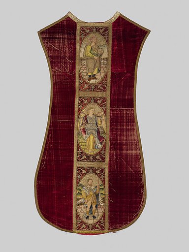 Chasuble Back with an Orphrey