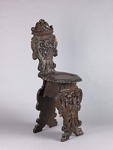 Side chair (Sgabello, pair with 1975.1.1989)