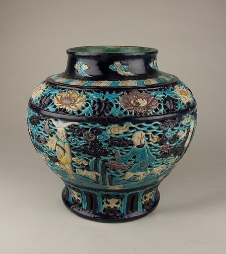 Jar with the Eight Immortals