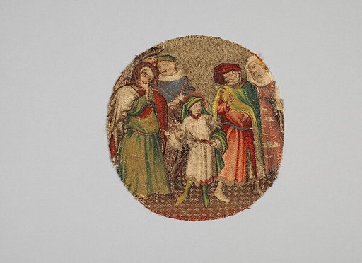 Saint Martin Announcing to His Parents That He Will Become a Christian