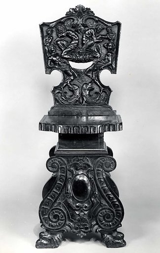 Side chair (sgabello, pair with 1975.1.2038)