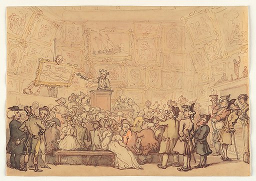 Christie's Auction Room, Pall Mall