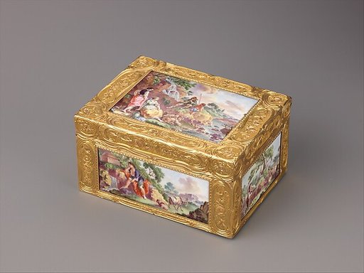 Snuffbox with Pastoral Scenes