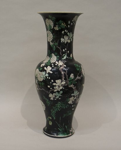 ase with birds and flowers