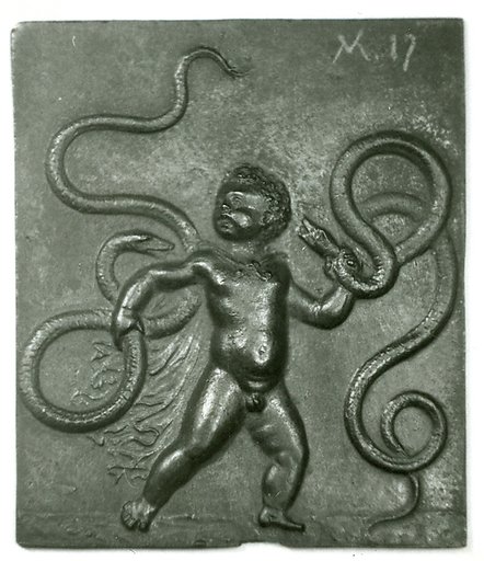 The Infant Hercules Strangling the Serpents