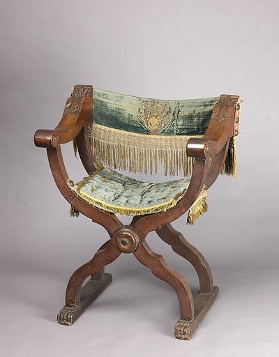 Hip-joint armchair (Dantesca type, associated with 1975.1.1970 a,b)