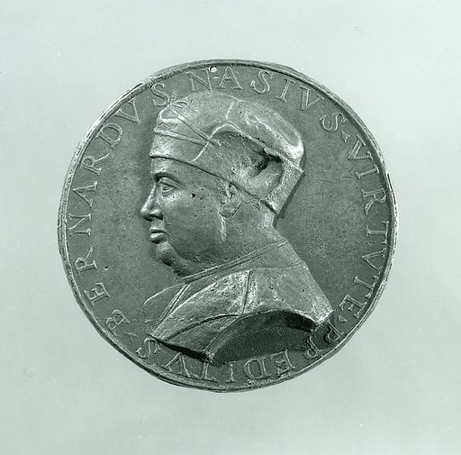 Medal:  Bust of Bernardo Nasi