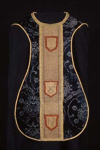 Chasuble with an Orphrey Band and Cross