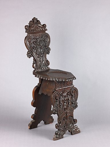 Side chair (Sgabello, pair with 1975.1.1990)