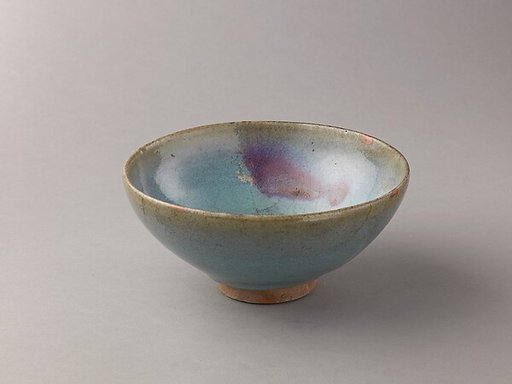Deep bowl, Jun ware